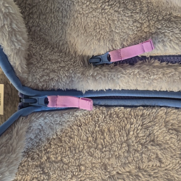 XERSION BRAND GIRLS BLUE HOODED ZIPPERED JACKET SIZE SMALL 7/8 - Picture 5 of 11